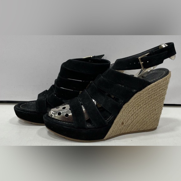 Tory Burch, 9.5, Gently preloved, Women's wedge Sandals - Picture 7 of 9